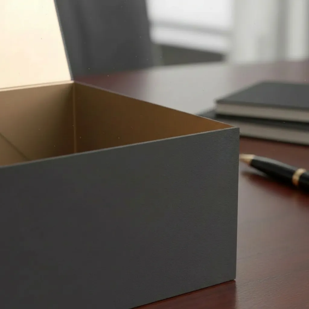 Metallic Interior for Corporate Gifting