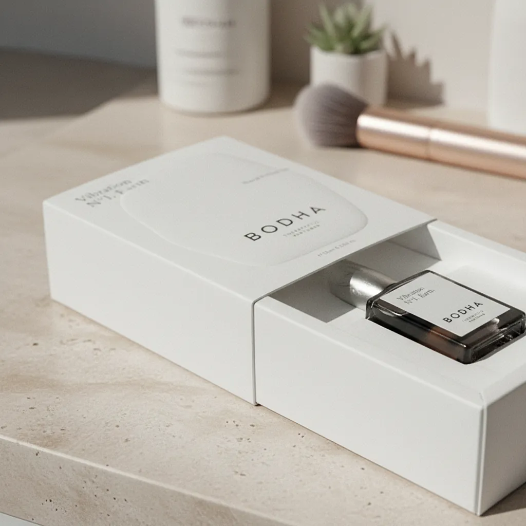 Minimalist Sleeve Design for Fragrance and Cosmetics